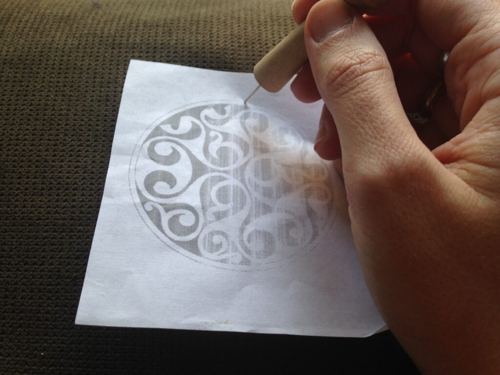 Prick and pounce tutorial for opuselenae.com