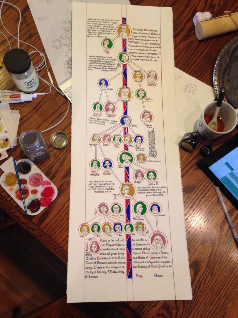 Sabina's Court Barony Scroll