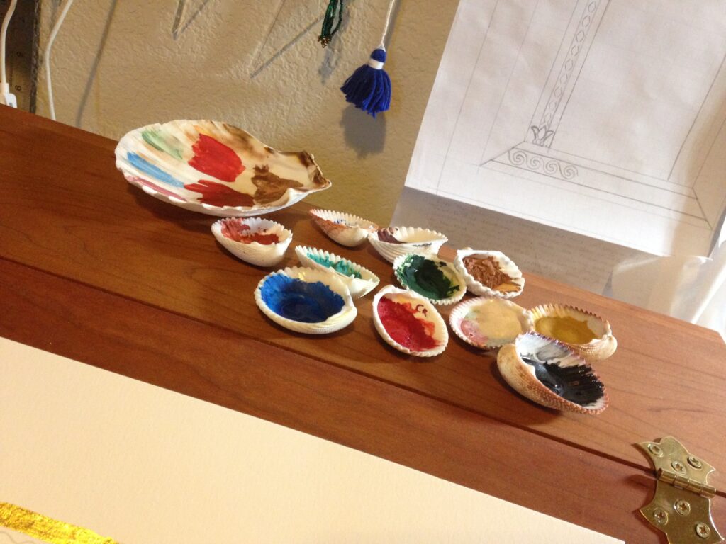 Lion scroll progress.