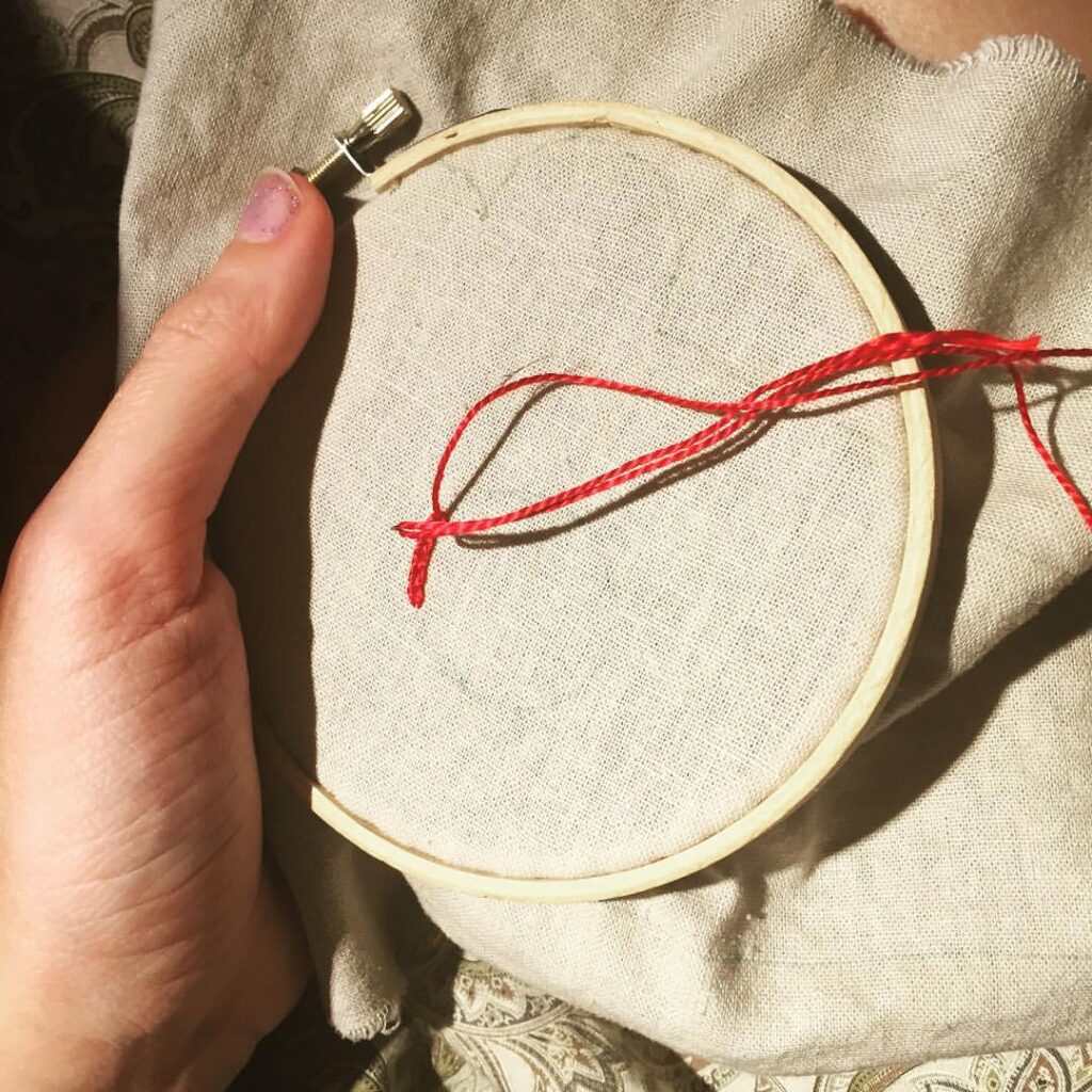 New handwork project, for Master Juan Carlos.